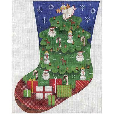 Rebecca Wood Designs Christmas Mail 13M Needlepoint Canvas
