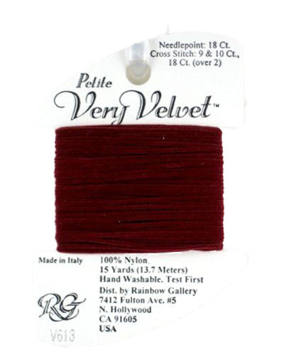 Rainbow Gallery Petite Very Velvet - 613 Burgundy