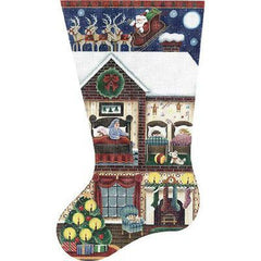 Rebecca Wood Designs Night Before Christmas 13M Needlepoint Canvas