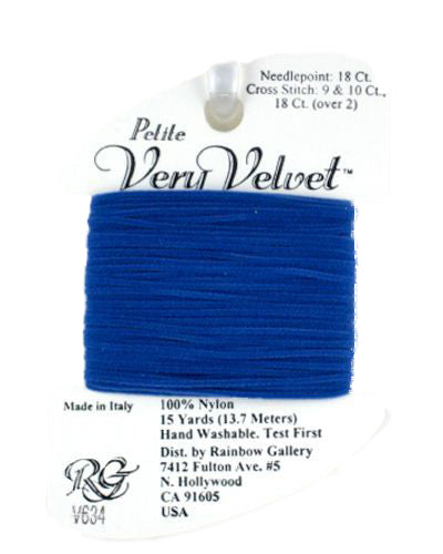 Rainbow Gallery Petite Very Velvet - 634 Brite Blue