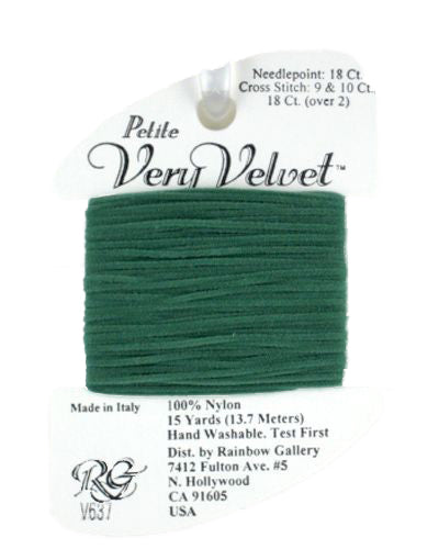 Rainbow Gallery Petite Very Velvet - 637 Sea Green