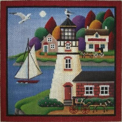 Rebecca Wood Designs The Bay Needlepoint Canvas