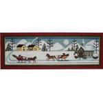 Rebecca Wood Designs Country Winter Needlepoint Canvas