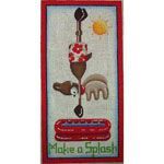 Rebecca Wood Designs June Moose Needlepoint Canvas