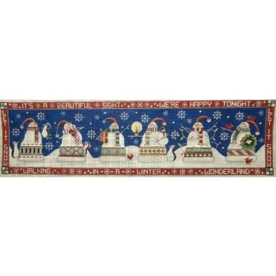 Rebecca Wood Designs Winter Wonderland Needlepoint Canvas