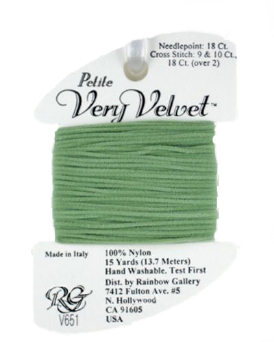 Rainbow Gallery Petite Very Velvet - 651 Sage Green