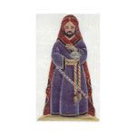 Rebecca Wood Designs Purple Magi Needlepoint Canvas