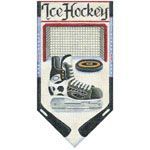 Rebecca Wood Designs Hockey Banner Needlepoint Canvas