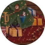 Rebecca Wood Designs Under the Tree Needlepoint Canvas