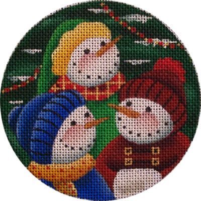 Rebecca Wood Designs Snow Children Needlepoint Canvas
