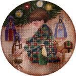 Rebecca Wood Designs Nativity Boy Needlepoint Canvas