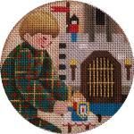 Rebecca Wood Designs Toy Castle Needlepoint Canvas