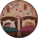 Rebecca Wood Designs Sugar Plums Needlepoint Canvas