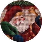 Rebecca Wood Designs By the Hearth Needlepoint Canvas