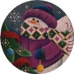 Rebecca Wood Designs Snow Toddler Needlepoint Canvas