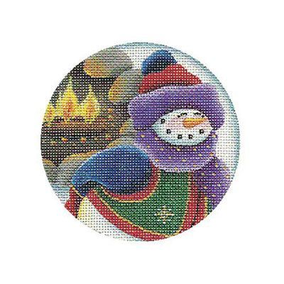 Rebecca Wood Designs Backside Heating Needlepoint Canvas