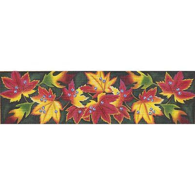 Rebecca Wood Designs Falls burst of color Needlepoint Canvas