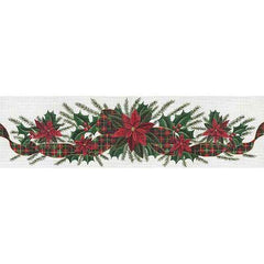 Rebecca Wood Designs Christmas Bloom Needlepoint Canvas