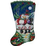 Rebecca Wood Designs Swinging Christmas 13M Needlepoint Canvas