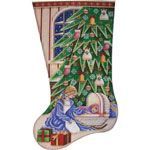 Rebecca Wood Designs Babies first Christmas 18M Needlepoint Canvas