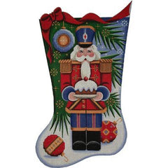 Rebecca Wood Designs Nut Cracker 18M Needlepoint Canvas