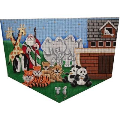 Rebecca Wood Designs Noah's ark cuff 18M Needlepoint Canvas