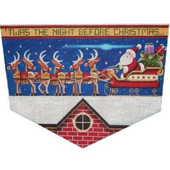 Rebecca Wood Designs In the roof 18M Needlepoint Canvas