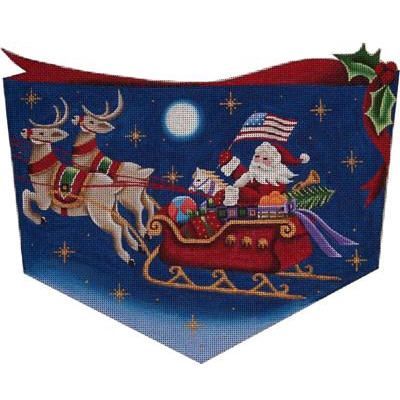 Rebecca Wood Designs In the Sky 13M Needlepoint Canvas