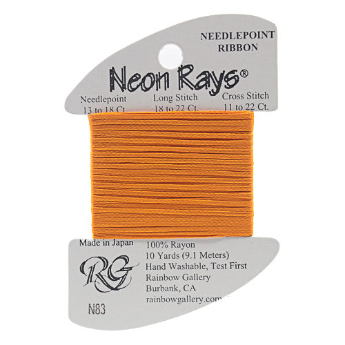 Rainbow Gallery Neon Rays - 083 Tangerine