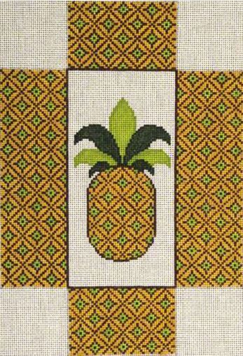 J. Child Designs Pineapple Needlepoint Canvas