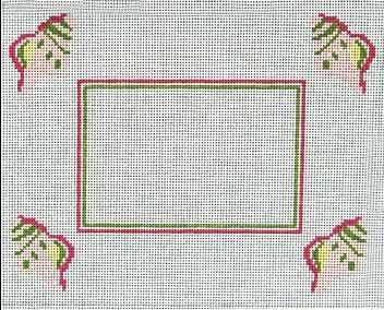 J. Child Designs Seashell-pink Needlepoint Canvas