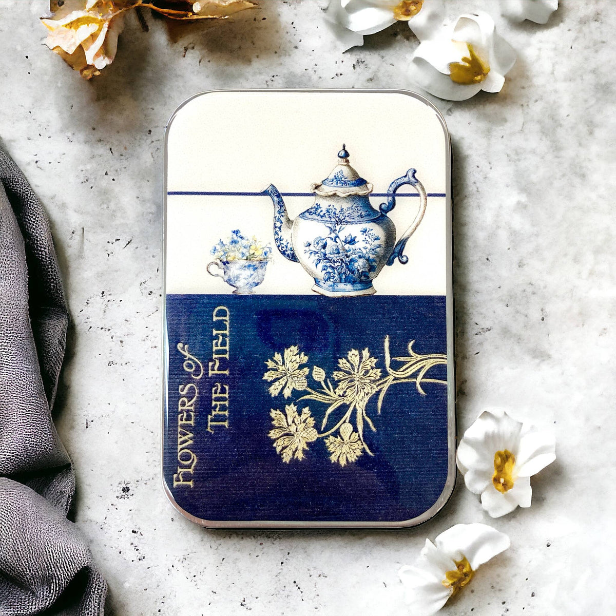 Firefly Notes Tea Time Notion Magnetic Tin Needle Case