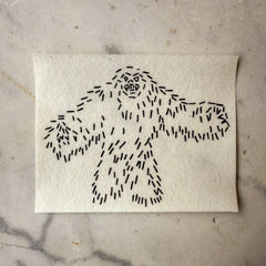 Approved Textiles Winter Folklore Mending and Embroidery Transfer