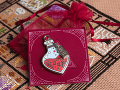 Stitchonomy Red Potion Bottle Needle Minder