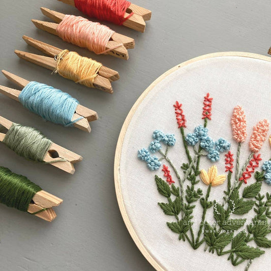 And Other Adventures Embroidery Co Summer Daydream Embroidery Kit