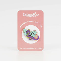 Caterpillar Cross Stitch Dragon Magnetic Needle Minder