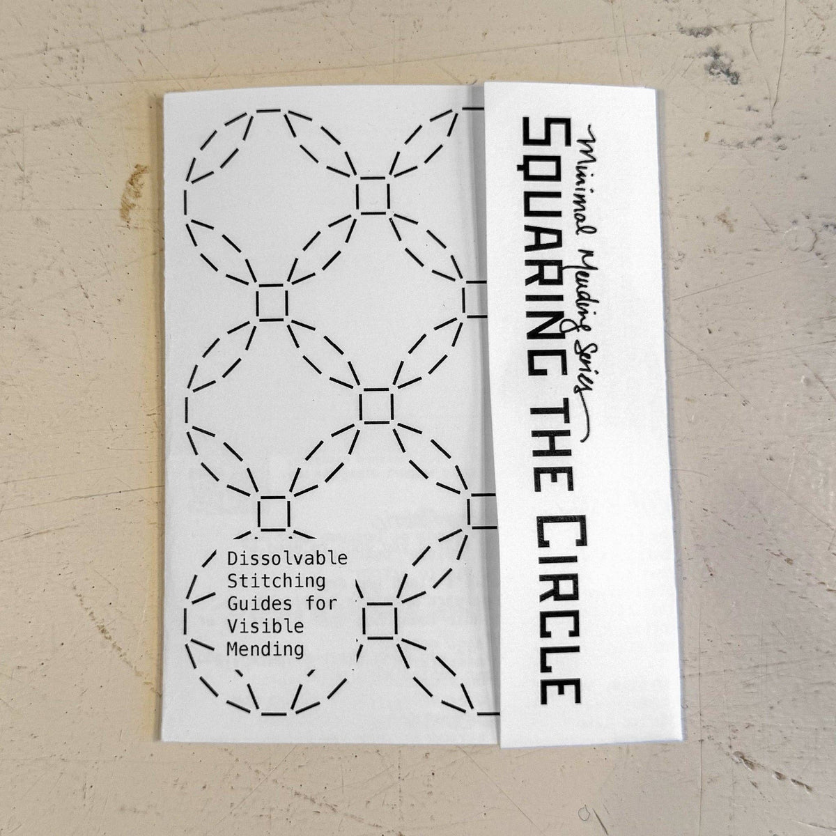 Approved Textiles Squaring the Circle Mending and Embellishment Transfer