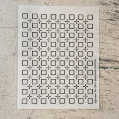 Approved Textiles Little Squares Mending and Embroidery Transfers