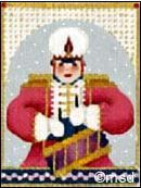 Melissa Shirley Designs Drummers Drumming 497-L Needlepoint Canvas