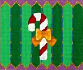 Melissa Shirley Designs Candy Cane Cracker 734-B Needlepoint Canvas
