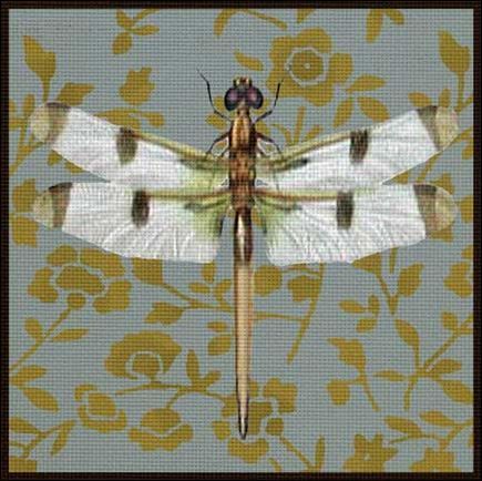 Melissa Shirley Designs Dragonfly 905-D Needlepoint Canvas