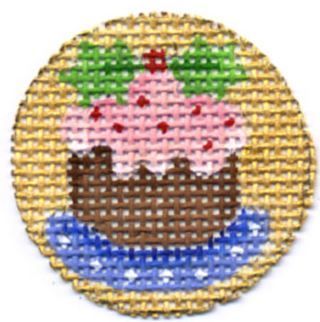 Melissa Shirley Designs Plum Pudding Advent Calendar Tr Needlepoint Canvas