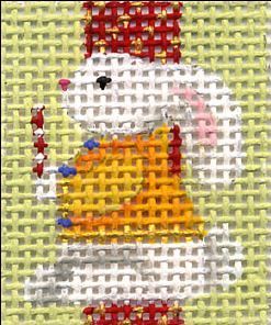 Melissa Shirley Designs Bunny Advent Treasure Needlepoint Canvas