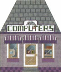 Melissa Shirley Designs Computer Store Needlepoint Canvas