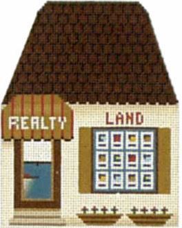Melissa Shirley Designs Realty Land Needlepoint Canvas