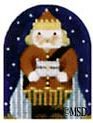 Melissa Shirley Designs Nativity Thimble-2nd King Needlepoint Canvas