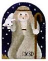 Melissa Shirley Designs Nativity Thimble-Shepherd Needlepoint Canvas