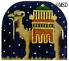 Melissa Shirley Designs Nativity Thimble-Camel Needlepoint Canvas