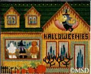 Melissa Shirley Designs Halloweenies Needlepoint Canvas