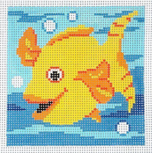 Barbara Russell Youth Collection: Fish Needlepoint Canvas